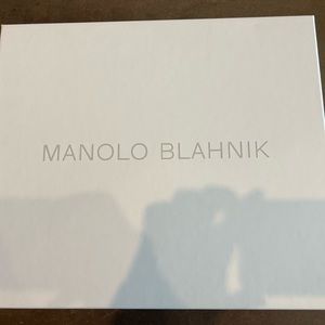 MANOLO BLAHNIK Designer Said Sock Boots Size 37 BRAND NEW original packaging